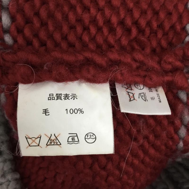 古着 USED カーディガン 長袖 L 無地 マルチカラー / マルチカラー /  メンズ USED 古着 中古 10079604