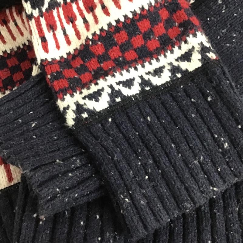 トミーヒルフィガー TOMMY HILFIGER ニット、セーター 長袖 L 総柄 マルチカラー / マルチカラー /  メンズ USED 古着 中古 10079852