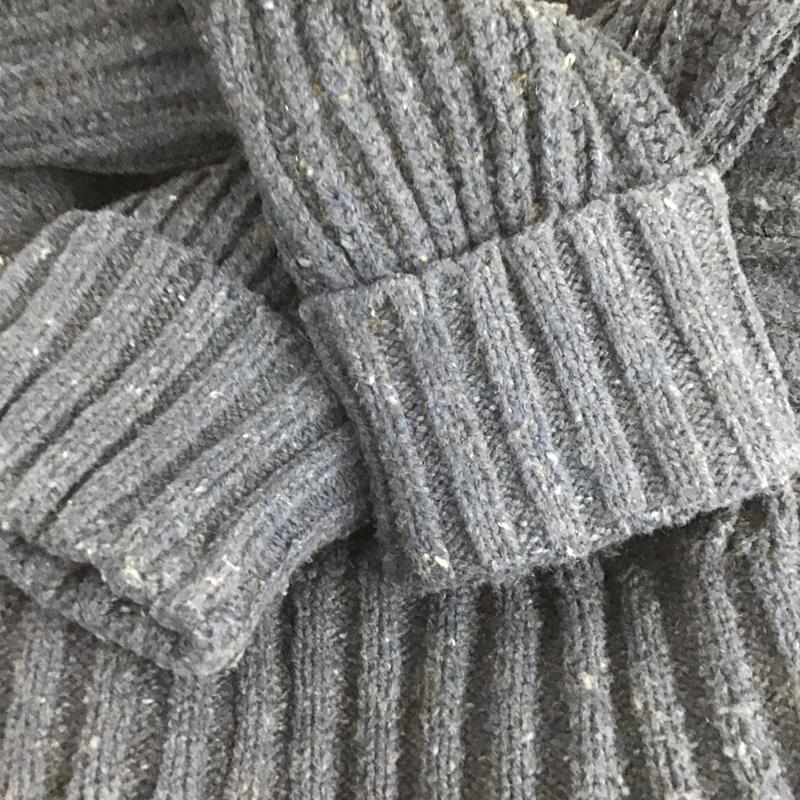 エルエルビーン L.L.Bean ニット、セーター 長袖 M 無地 紺 / ネイビー /  メンズ USED 古着 中古 10079855