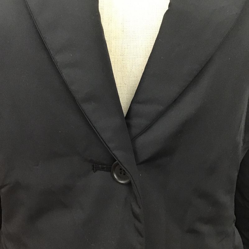 ミッシェル・クラン MICHEL KLEIN ジャケット、上着 ジャケット、ブレザー タグ付 38 無地 黒 / ブラック /  レディース USED 古着 中古 10079907
