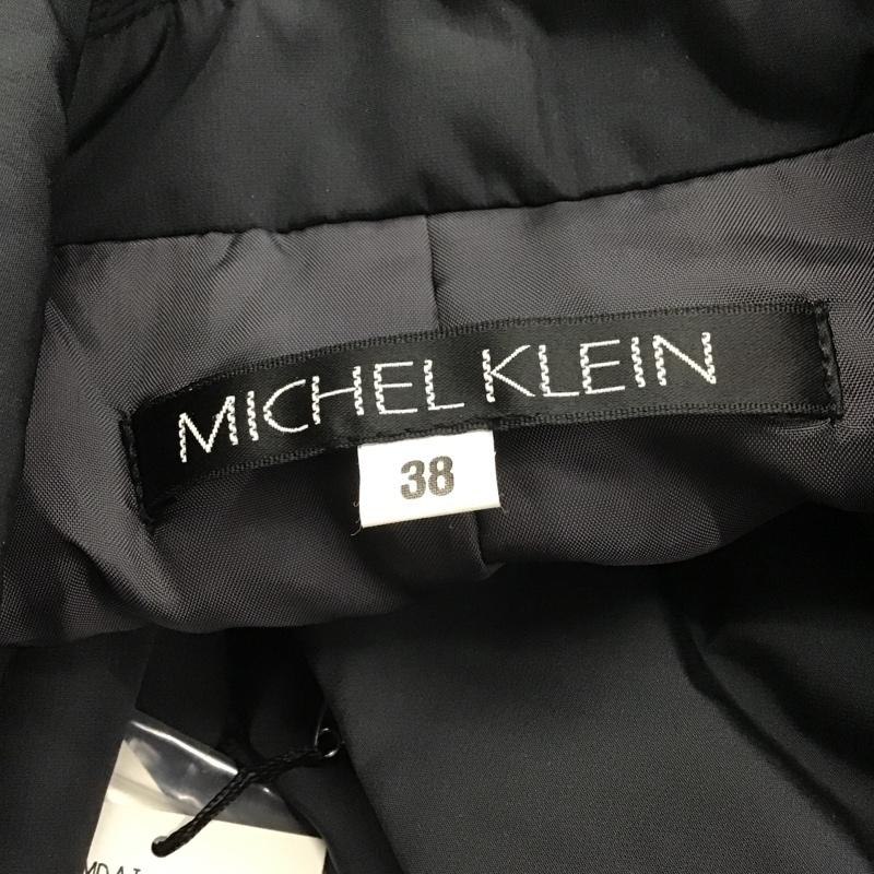 ミッシェル・クラン MICHEL KLEIN ジャケット、上着 ジャケット、ブレザー タグ付 38 無地 黒 / ブラック /  レディース USED 古着 中古 10079907