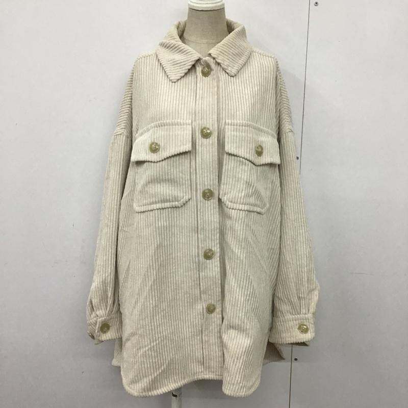 ローリーズファーム LOWRYS FARM ジャケット、上着 ジャケット、ブレザー CPOジャケット FREE 無地 白 / ホワイト /  レディース USED 古着 中古 10079910