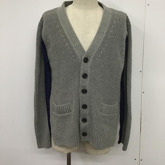 カラー kolor カーディガン 長袖 1 無地 灰 / グレー /  メンズ USED 古着 中古 10080053