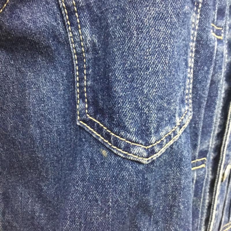 サニーレーベルアーバンリサーチ Sonny Label URBAN RESEARCH ワンピース ひざ丈スカート デニムワンピース 36 無地 インディゴ / インディゴ /  レディース USED 古着 中古 10080295