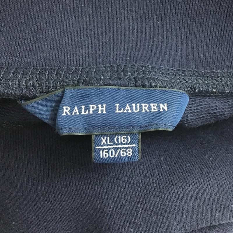 ラルフローレン RALPHLAUREN スカート ミニスカート キッズ スウェットスカート XL ワンポイント 紺 / ネイビー /  ガールズ USED 古着 中古 10080304