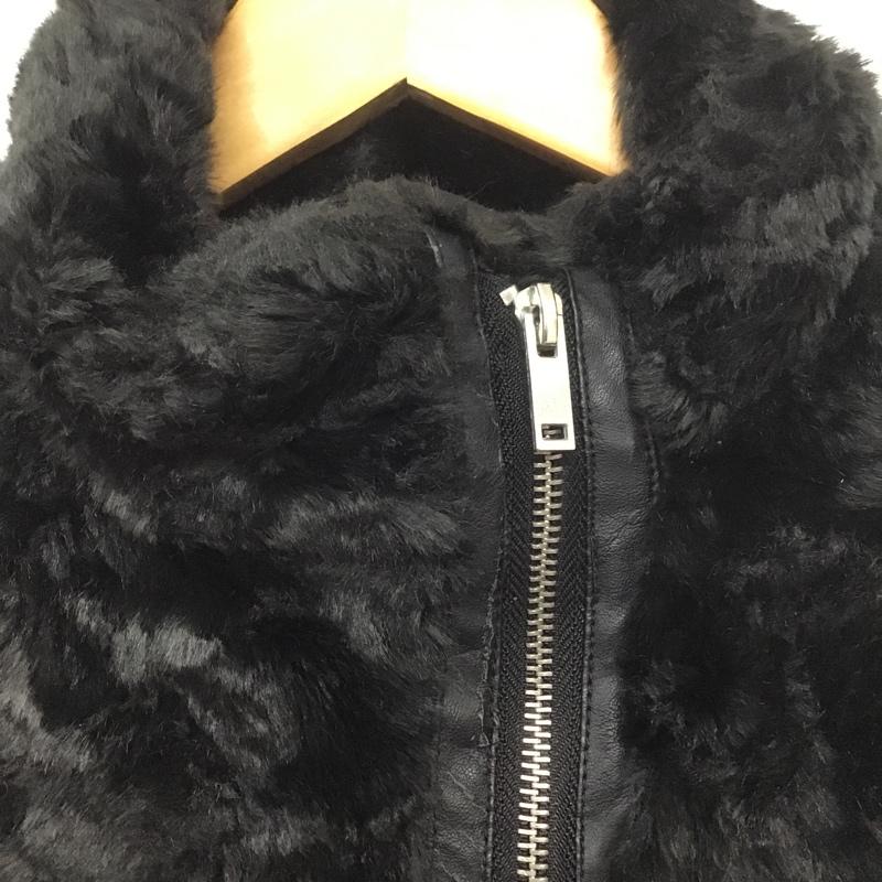 ザラ ZARA ベスト ベスト キッズ 150cm 無地 黒 / ブラック /  ガールズ USED 古着 中古 10080308