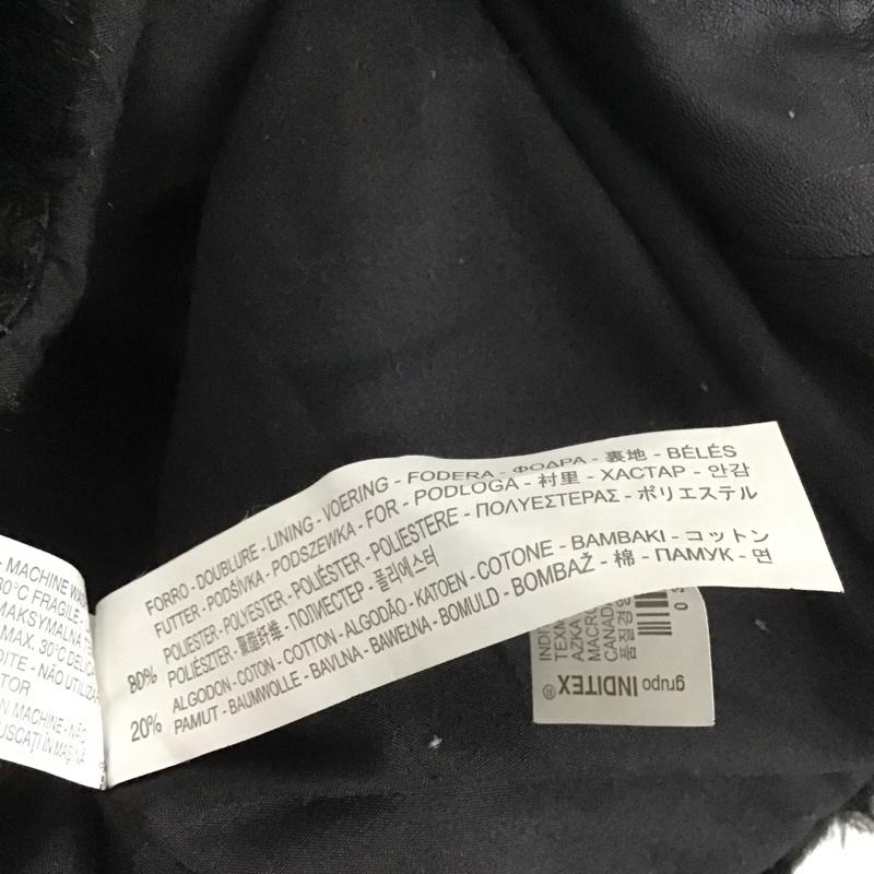 ザラ ZARA ベスト ベスト キッズ 150cm 無地 黒 / ブラック /  ガールズ USED 古着 中古 10080308