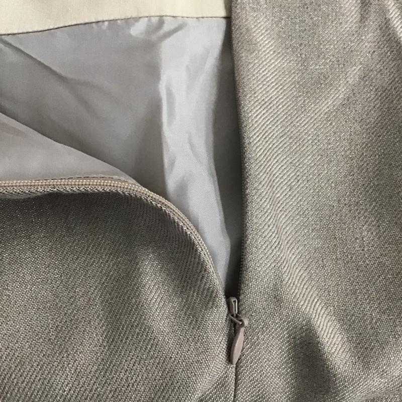 ナチュラルビューティーベーシック NATURAL BEAUTY BASIC スカート ひざ丈スカート L 無地 ベージュ / ベージュ /  レディース USED 古着 中古 10080381