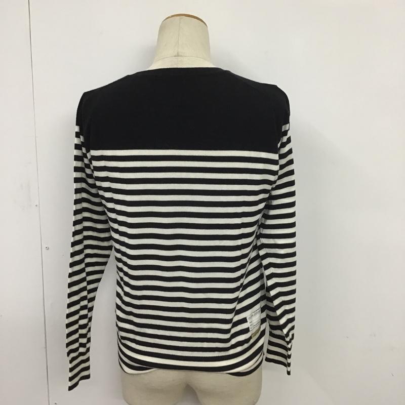 ユニフォームエクスペリメント uniform experiment ニット、セーター 長袖 1 ボーダー柄 マルチカラー / マルチカラー /  メンズ USED 古着 中古 10080428