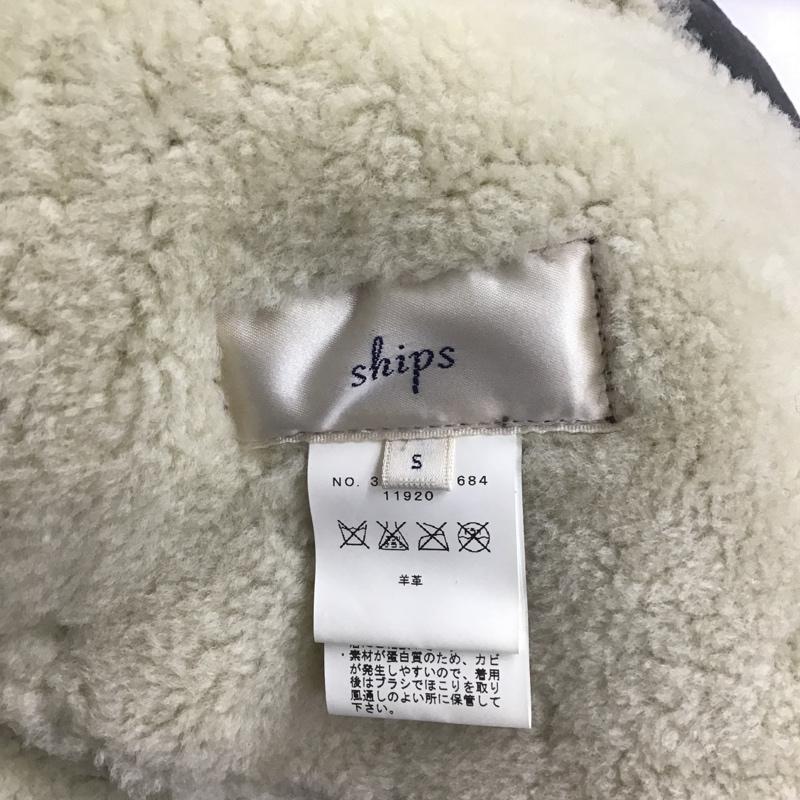 シップス SHIPS ジャケット、上着 ライダース ムートンジャケット ボアジャケット S レディース USED 古着 中古 10080450