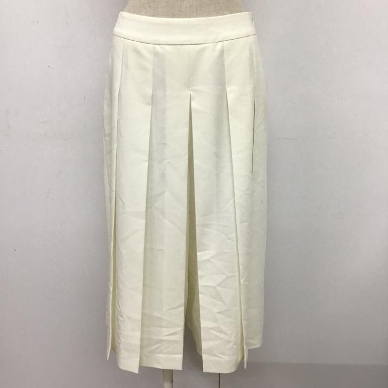 ミッシェル・クラン MICHEL KLEIN ボトムス ボトムス 38 無地 白 / ホワイト /  レディース USED 古着 中古 10080506