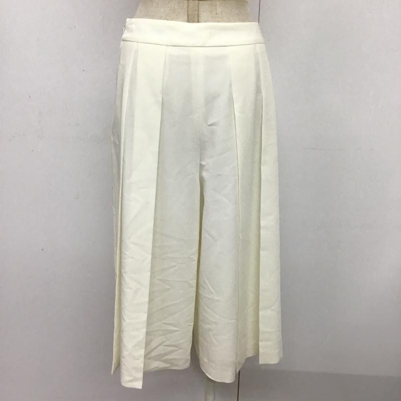 ミッシェル・クラン MICHEL KLEIN ボトムス ボトムス 38 無地 白 / ホワイト /  レディース USED 古着 中古 10080506