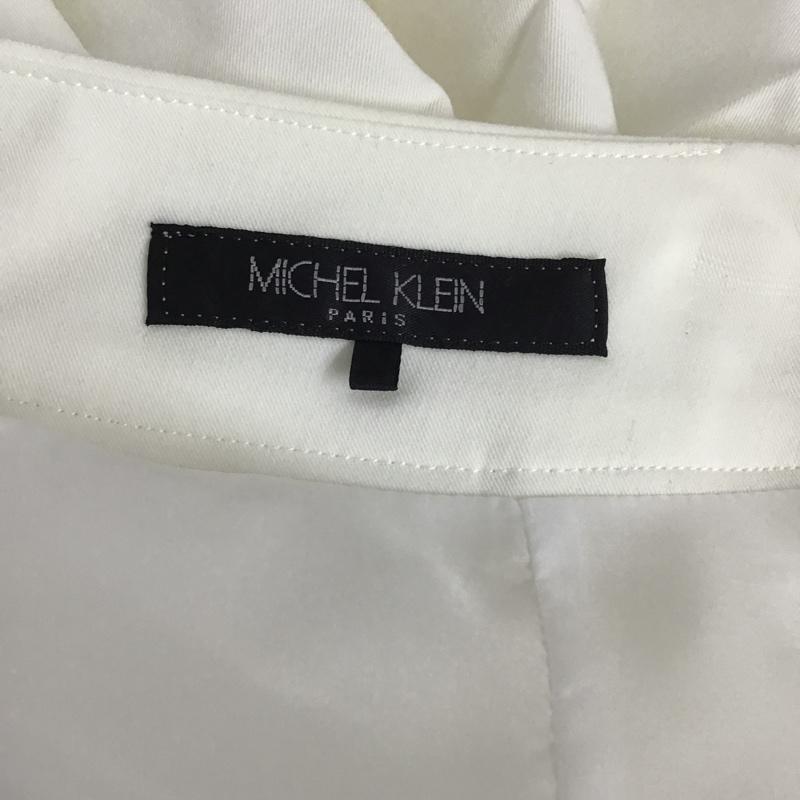 ミッシェル・クラン MICHEL KLEIN ボトムス ボトムス 38 無地 白 / ホワイト /  レディース USED 古着 中古 10080506