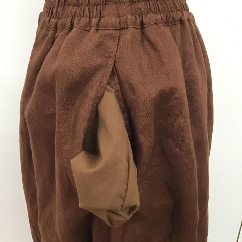 アデイインザライフ ユナイテッドアローズ A day in the life UNITED ARROWS スカート ロングスカート 無地 茶 / ブラウン /  レディース USED 古着 中古 10080564