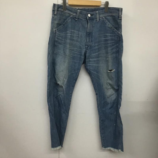 リー Lee パンツ デニム、ジーンズ 33インチ 無地 水色 / ライトブルー /  メンズ USED 古着 中古 10080750