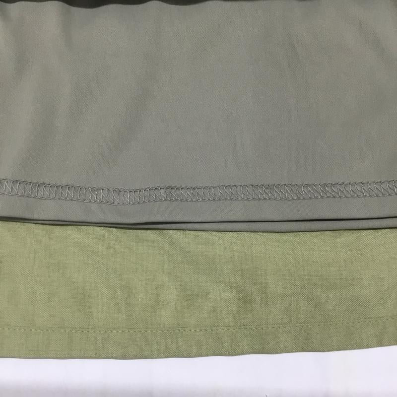 グローバルワーク GLOBAL WORK スカート ロングスカート 160cm 無地 薄緑 / ライトグリーン /  ガールズ USED 古着 中古 10080781