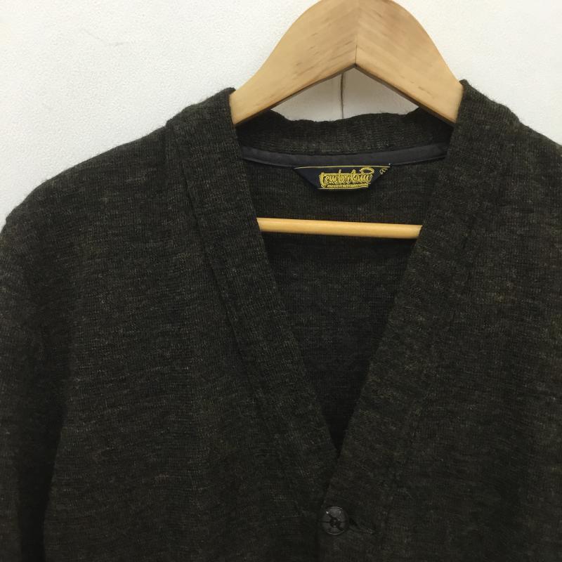 テンダーロイン TENDERLOIN カーディガン 長袖 ウール S 茶 / ブラウン /  メンズ USED 古着 中古 10080835