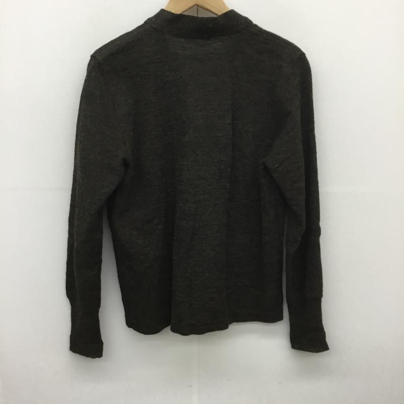 テンダーロイン TENDERLOIN カーディガン 長袖 ウール S 茶 / ブラウン /  メンズ USED 古着 中古 10080835