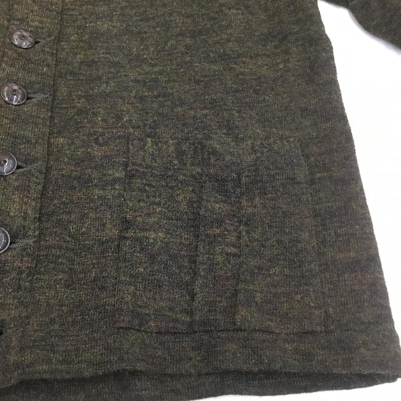 テンダーロイン TENDERLOIN カーディガン 長袖 ウール S 茶 / ブラウン /  メンズ USED 古着 中古 10080835