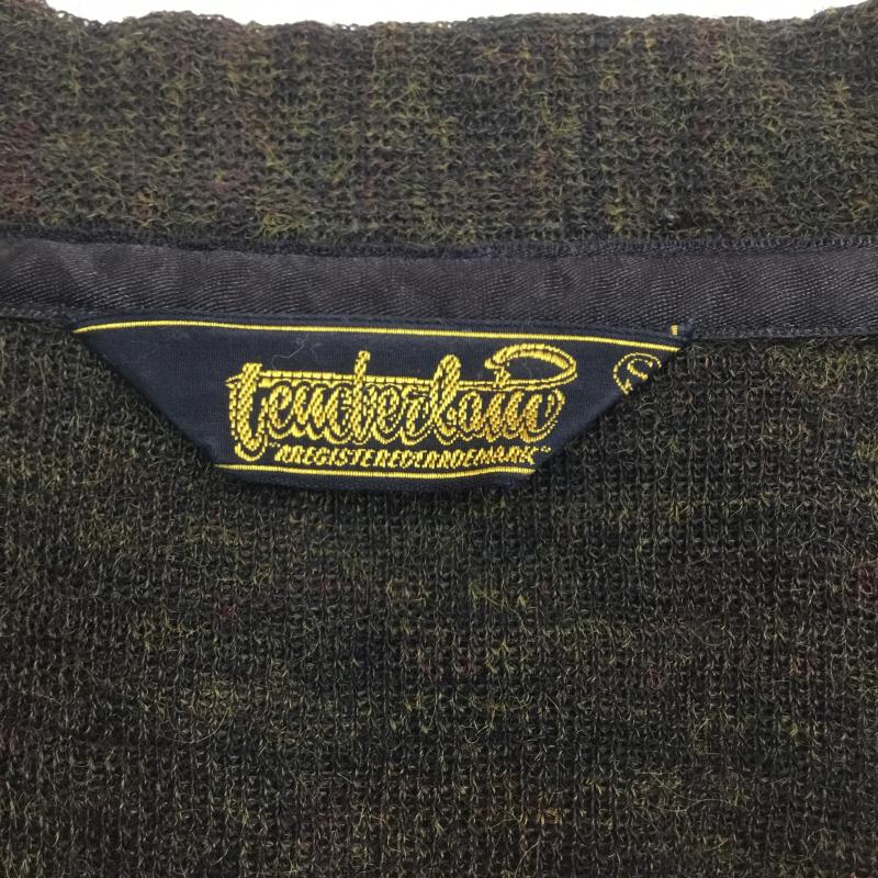 テンダーロイン TENDERLOIN カーディガン 長袖 ウール S 茶 / ブラウン /  メンズ USED 古着 中古 10080835