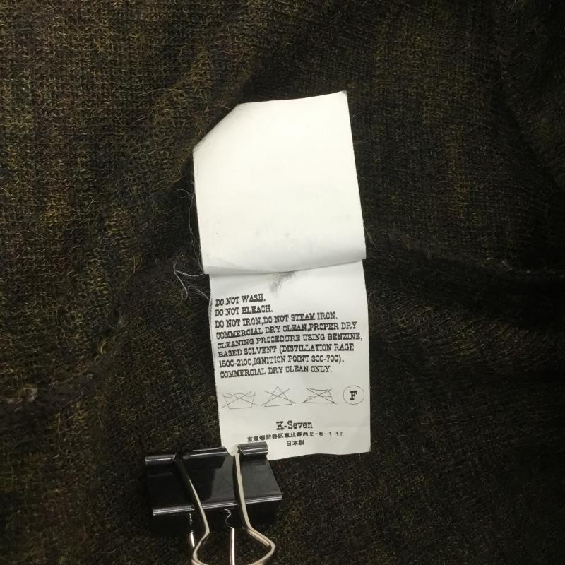 テンダーロイン TENDERLOIN カーディガン 長袖 ウール S 茶 / ブラウン /  メンズ USED 古着 中古 10080835