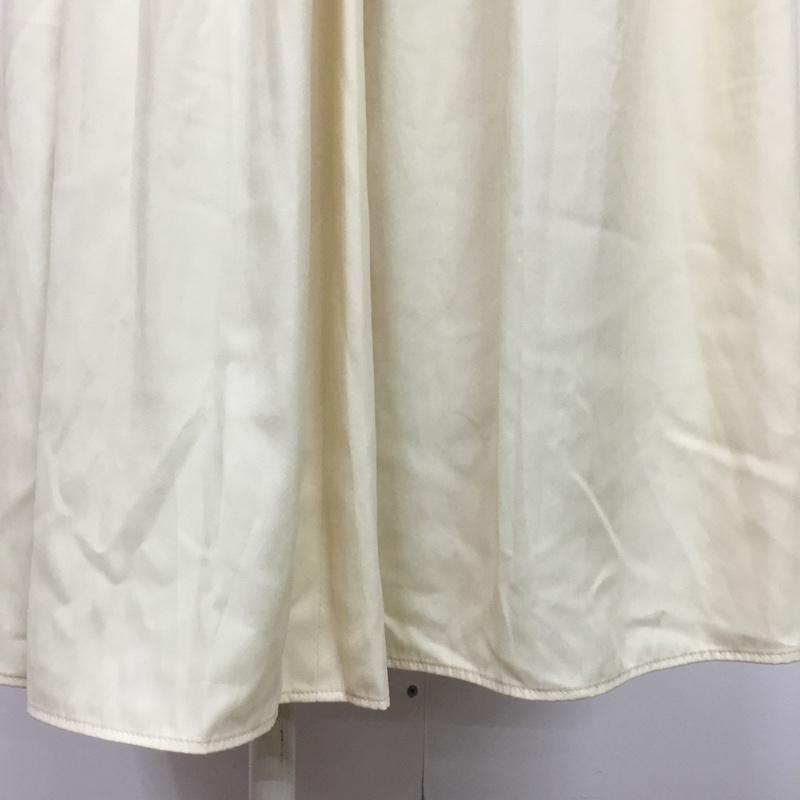 ユナイテッドアローズグリーンレーベルリラクシング UNITED ARROWS green label relaxing スカート ロングスカート タグ付 FREE 無地 白 / ホワイト /  レディース USED 古着 中古 10080878