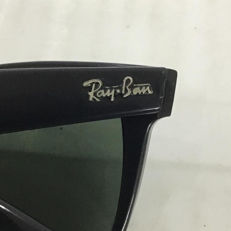 レイバン Ray-Ban めがね・サングラス サングラス WAYFARER II ウェイファーラー2 ロゴ、文字 黒 / ブラック /  メンズ USED 古着 中古 10081065