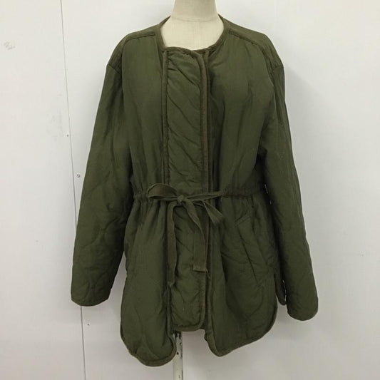 古着 USED ジャケット、上着 ジャンパー、ブルゾン 無地 カーキ / カーキ /  レディース USED 古着 中古 10081154