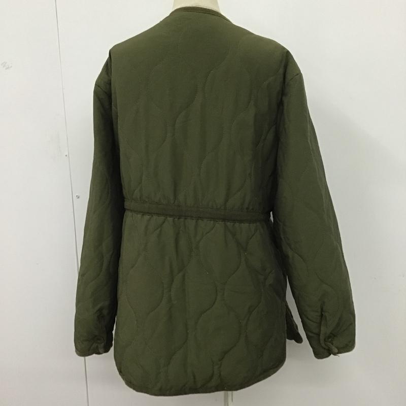 古着 USED ジャケット、上着 ジャンパー、ブルゾン 無地 カーキ / カーキ /  レディース USED 古着 中古 10081154