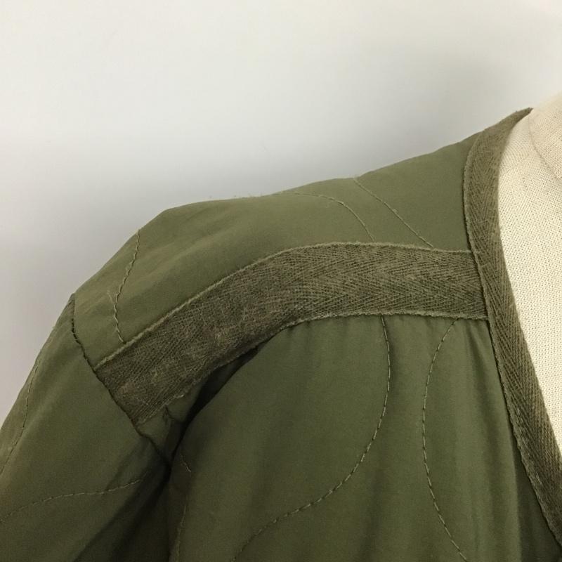 古着 USED ジャケット、上着 ジャンパー、ブルゾン 無地 カーキ / カーキ /  レディース USED 古着 中古 10081154
