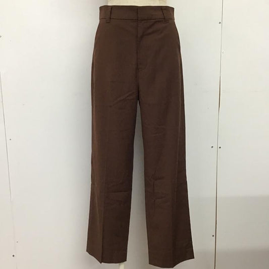 ローリーズファーム LOWRYS FARM パンツ スラックス LF519101AD FREE 無地 茶 / ブラウン /  レディース USED 古着 中古 10081179