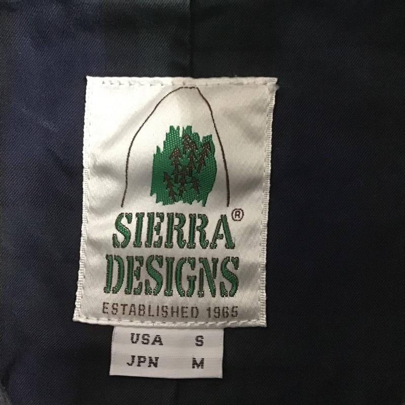 シェラデザイン SIERRA DESIGNS コート コート一般 M 無地 黒 / ブラック /  メンズ USED 古着 中古 10081281