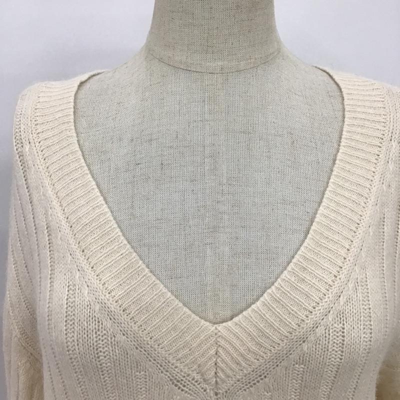 ジーナシス JEANASIS ワンピース ロングスカート JS071151MC ニットワンピース FREE 無地 オフホワイト / オフホワイト /  レディース USED 古着 中古 10081311