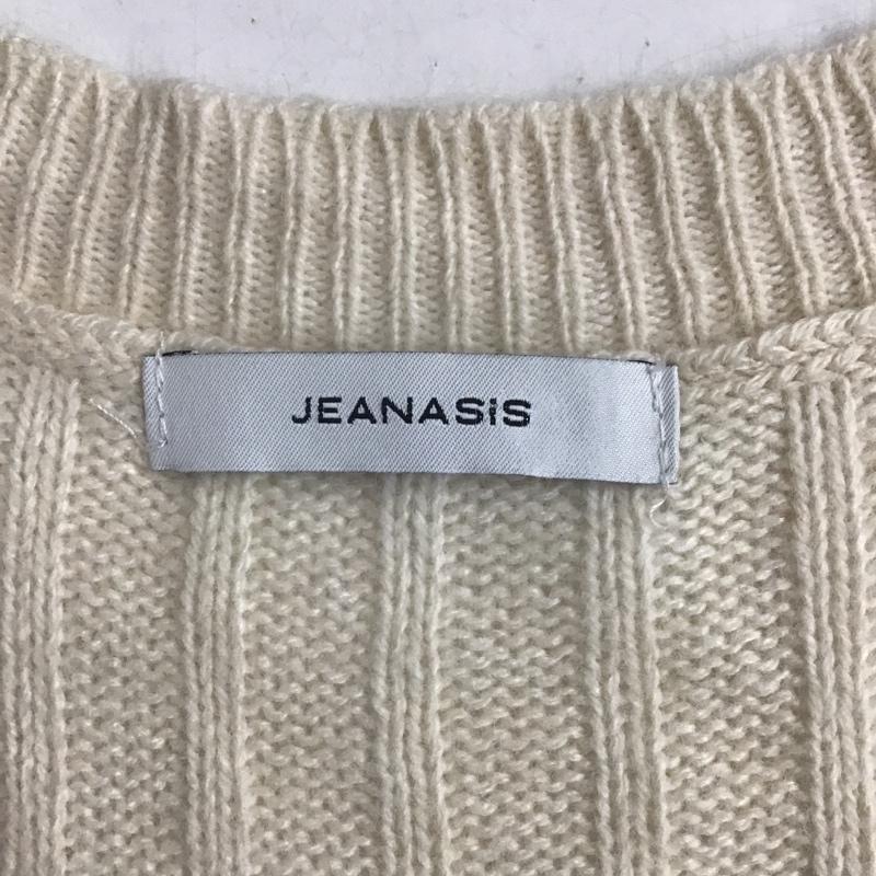 ジーナシス JEANASIS ワンピース ロングスカート JS071151MC ニットワンピース FREE 無地 オフホワイト / オフホワイト /  レディース USED 古着 中古 10081311