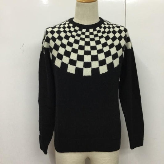 ホワイトマウンテニアリング WHITE MOUNTAINEERING ニット、セーター 長袖 WM1673614 1  白 / ホワイト / X 黒 / ブラック /  メンズ USED 古着 中古 10081329