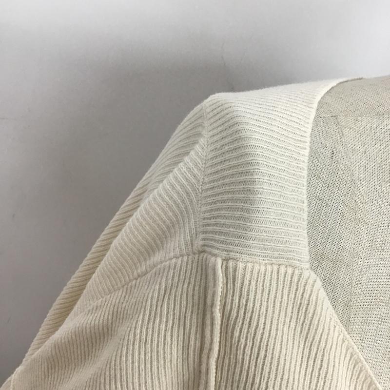 ジーナシス JEANASIS カットソー 長袖 FREE 無地 白 / ホワイト /  レディース USED 古着 中古 10081348