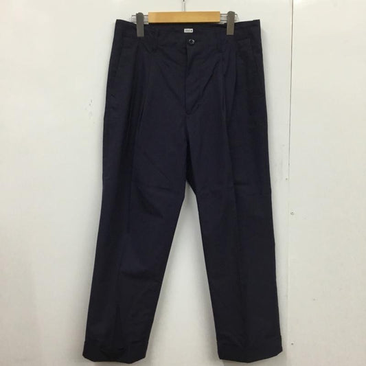 シークエル SEQUEL パンツ チノパン M 無地 紺 / ネイビー /  メンズ USED 古着 中古 10081353