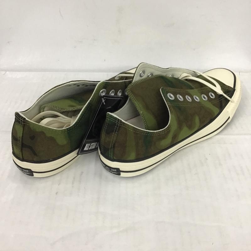 コンバース CONVERSE スニーカー スニーカー 1SC594 ALL STAR 100 GRADATIONCAMO OX オールスター 27cm 箱有 27.0cm カモフラージュ柄・迷彩 茶 / ブラウン / X カーキ / カーキ / X アイボリー / アイボリー /  メンズ USED 古着 中古 10081427