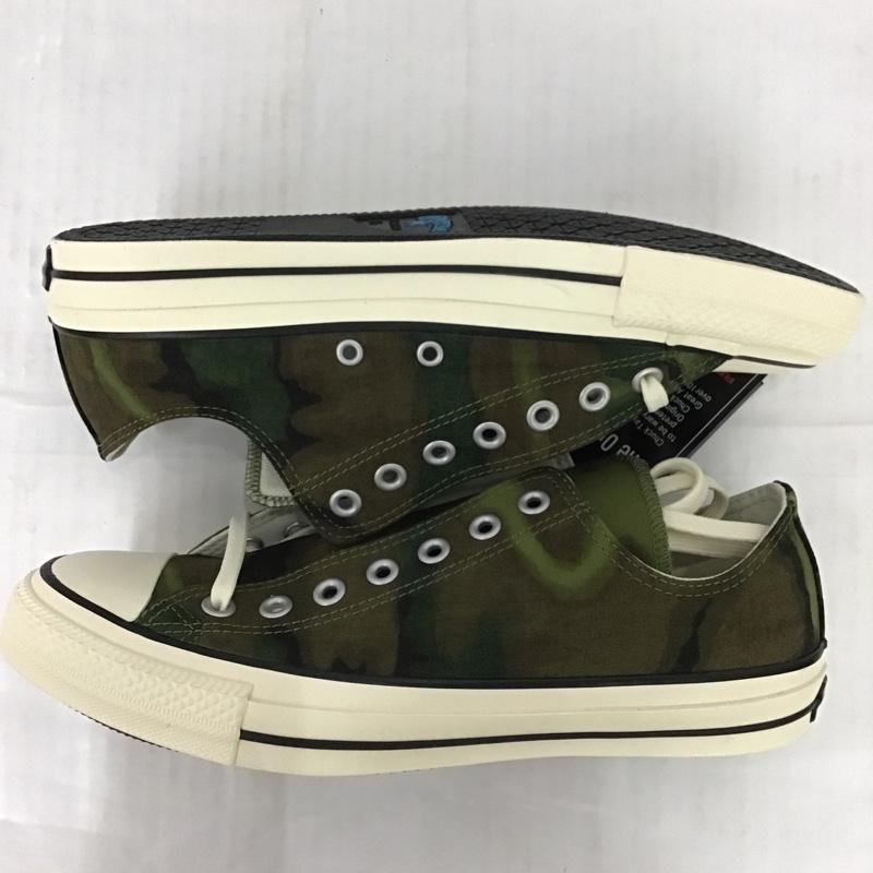 コンバース CONVERSE スニーカー スニーカー 1SC594 ALL STAR 100 GRADATIONCAMO OX オールスター 27cm 箱有 27.0cm カモフラージュ柄・迷彩 茶 / ブラウン / X カーキ / カーキ / X アイボリー / アイボリー /  メンズ USED 古着 中古 10081427