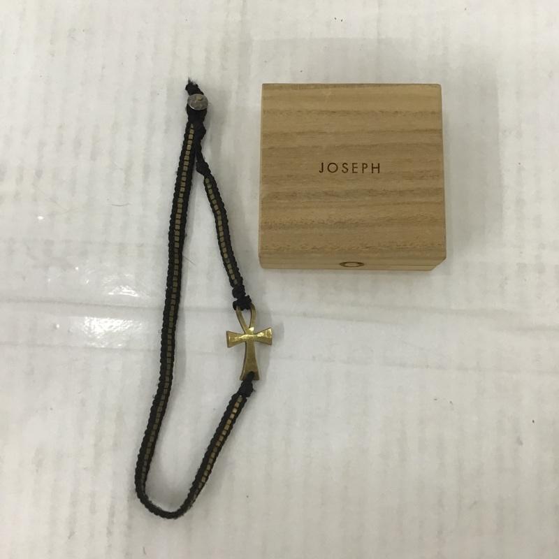 ジョセフ JOSEPH アクセサリー ブレスレット、バングル 無地 黒 / ブラック / X 金 / ゴールド /  メンズ USED 古着 中古 10081552