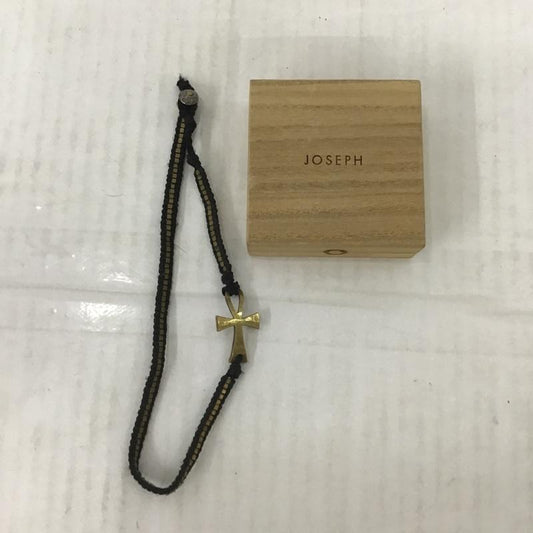 ジョセフ JOSEPH アクセサリー ブレスレット、バングル 無地 黒 / ブラック / X 金 / ゴールド /  メンズ USED 古着 中古 10081552