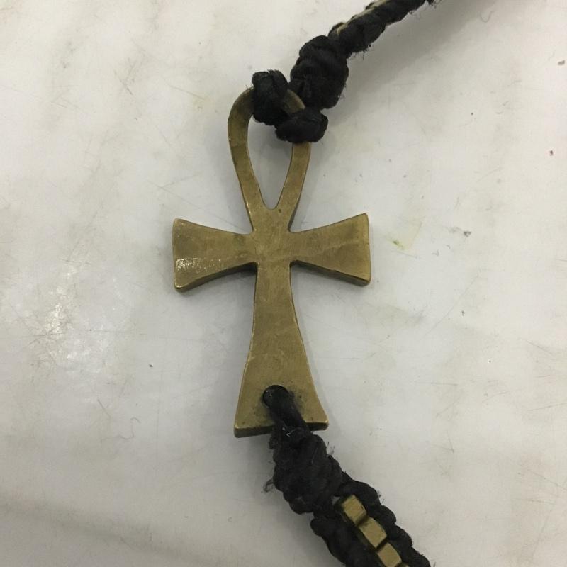 ジョセフ JOSEPH アクセサリー ブレスレット、バングル 無地 黒 / ブラック / X 金 / ゴールド /  メンズ USED 古着 中古 10081552