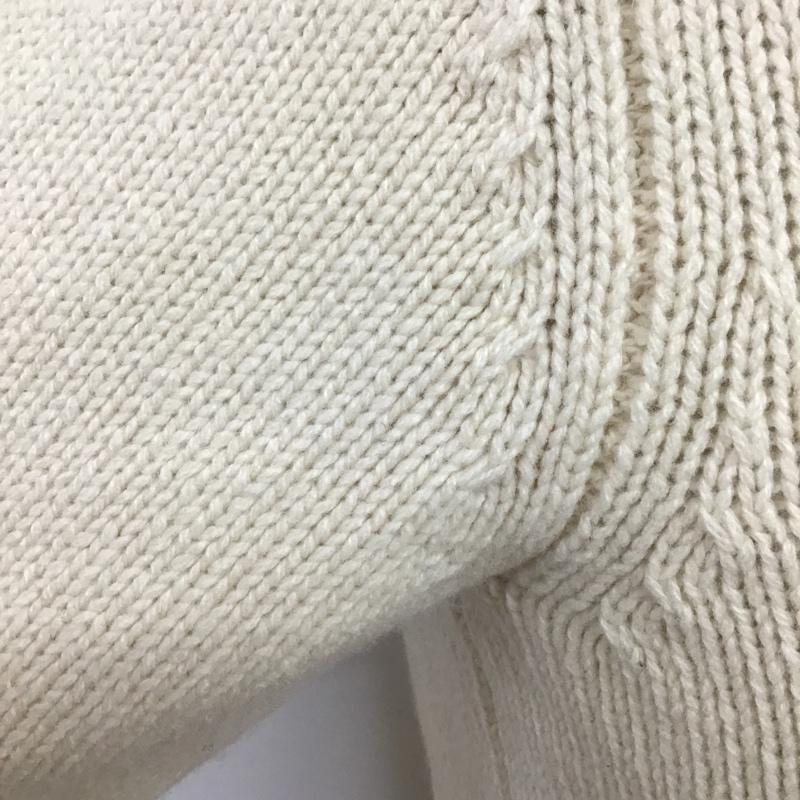ミスタージェントルマン MR.GENTLEMAN ニット、セーター 長袖 MG15F-KN02 LOW GAUGE TURTLENECK KNIT タートルネック S 無地 アイボリー / アイボリー /  メンズ USED 古着 中古 10081718