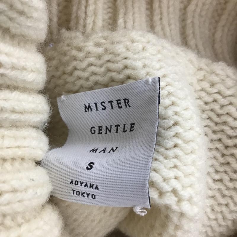 ミスタージェントルマン MR.GENTLEMAN ニット、セーター 長袖 MG15F-KN02 LOW GAUGE TURTLENECK KNIT タートルネック S 無地 アイボリー / アイボリー /  メンズ USED 古着 中古 10081718