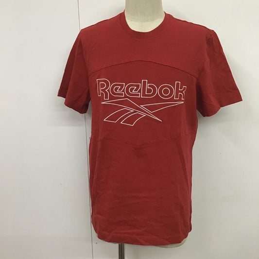 リーボック Reebok Tシャツ 半袖 CY7194 タグ付 無地 X プリント 赤 / レッド /  メンズ USED 古着 中古 10081746