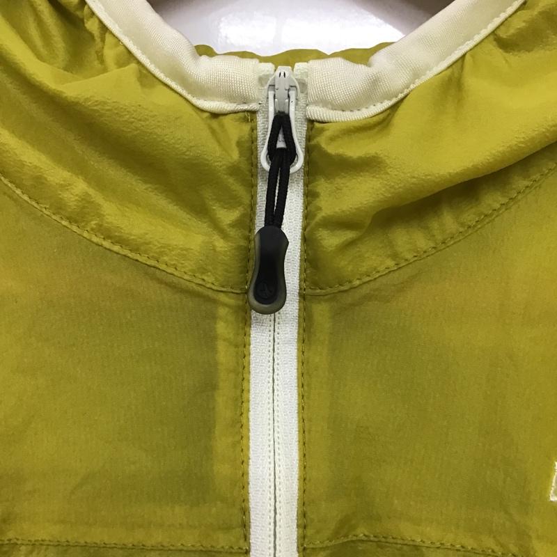 エーグル AIGLE ジャケット、上着 ジャケット、ブレザー 8604-11456 ナイロン キッズ S ロゴ、文字 黄 / イエロー /  ボーイズ USED 古着 中古 10081755