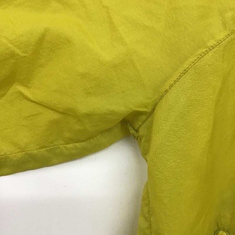 エーグル AIGLE ジャケット、上着 ジャケット、ブレザー 8604-11456 ナイロン キッズ S ロゴ、文字 黄 / イエロー /  ボーイズ USED 古着 中古 10081755