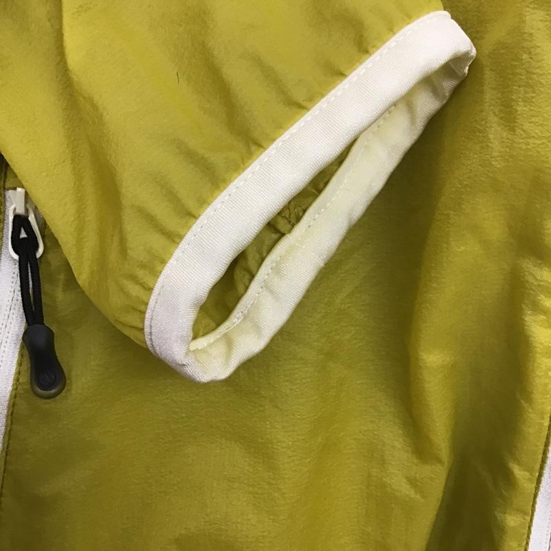 エーグル AIGLE ジャケット、上着 ジャケット、ブレザー 8604-11456 ナイロン キッズ S ロゴ、文字 黄 / イエロー /  ボーイズ USED 古着 中古 10081755