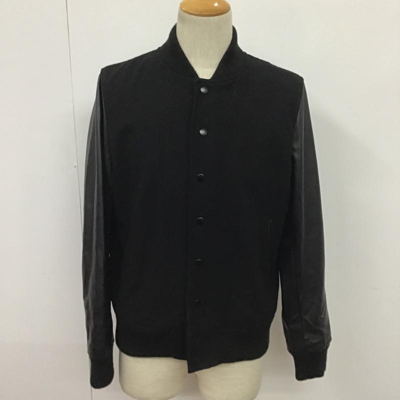 ディテールズ DETAILS ジャケット、上着 ジャンパー、ブルゾン M 無地 黒 / ブラック /  メンズ USED 古着 中古 10081796