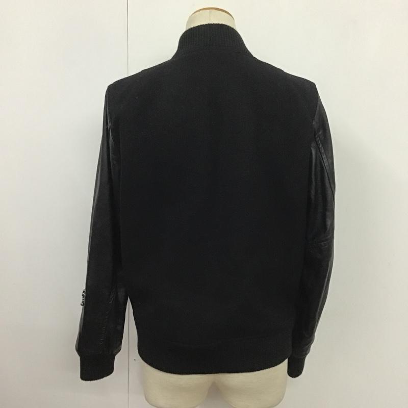 ディテールズ DETAILS ジャケット、上着 ジャンパー、ブルゾン M 無地 黒 / ブラック /  メンズ USED 古着 中古 10081796